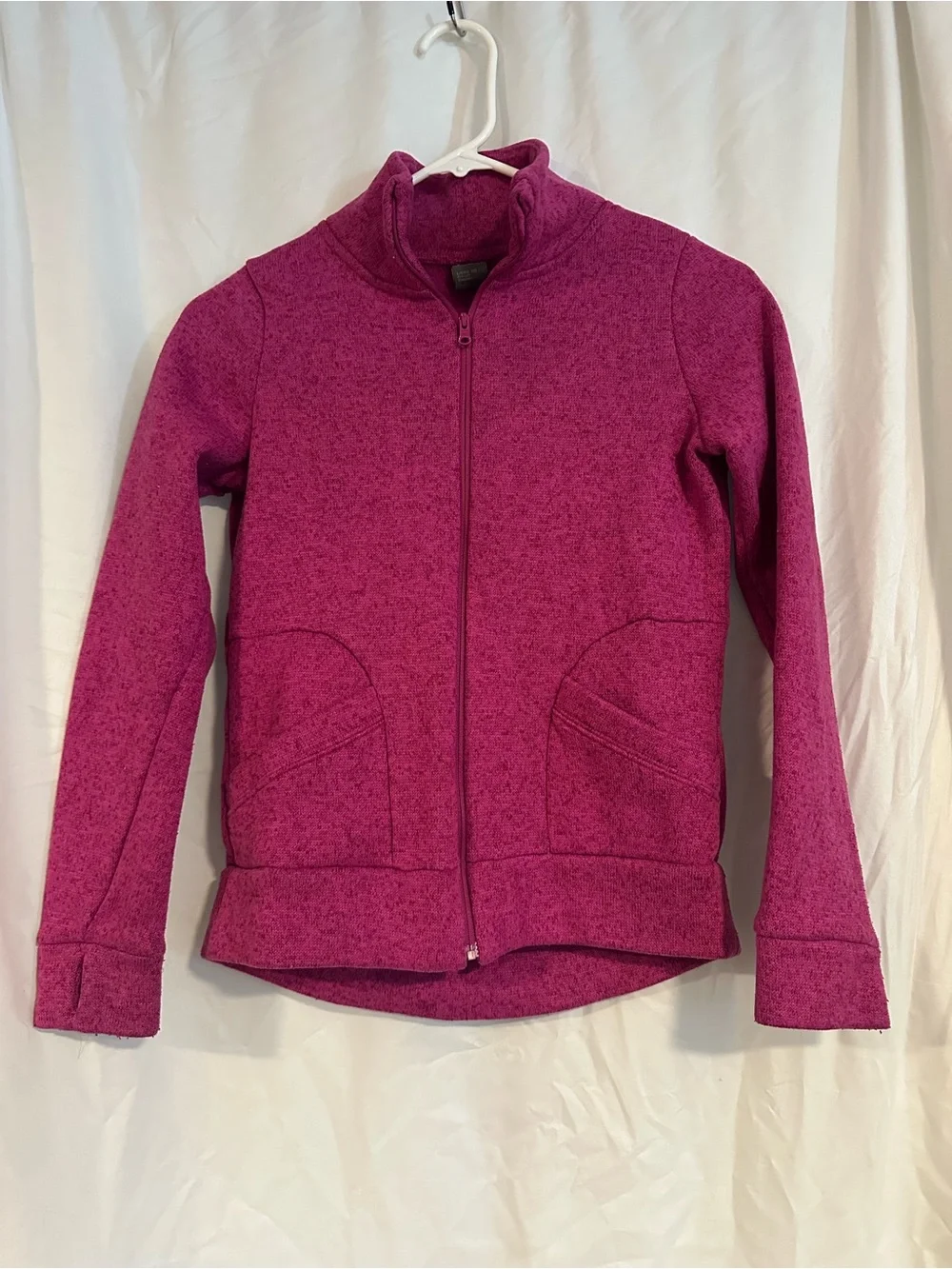 Old Navy Full-Zip Utility Jacket - Magenta